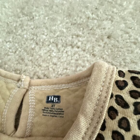 2T LEOPARD DRESS - Picture 2 of 2